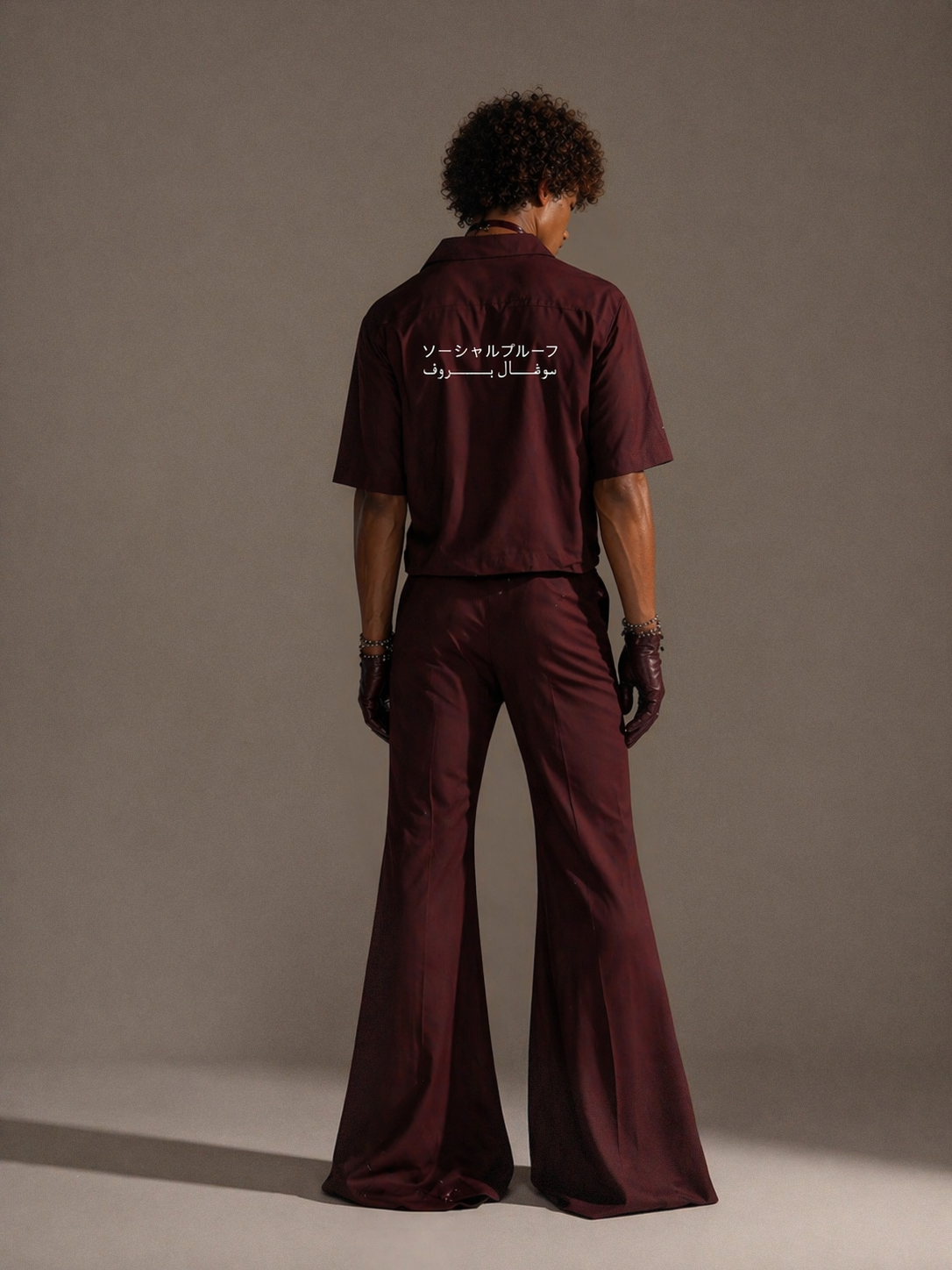 the burgundy set